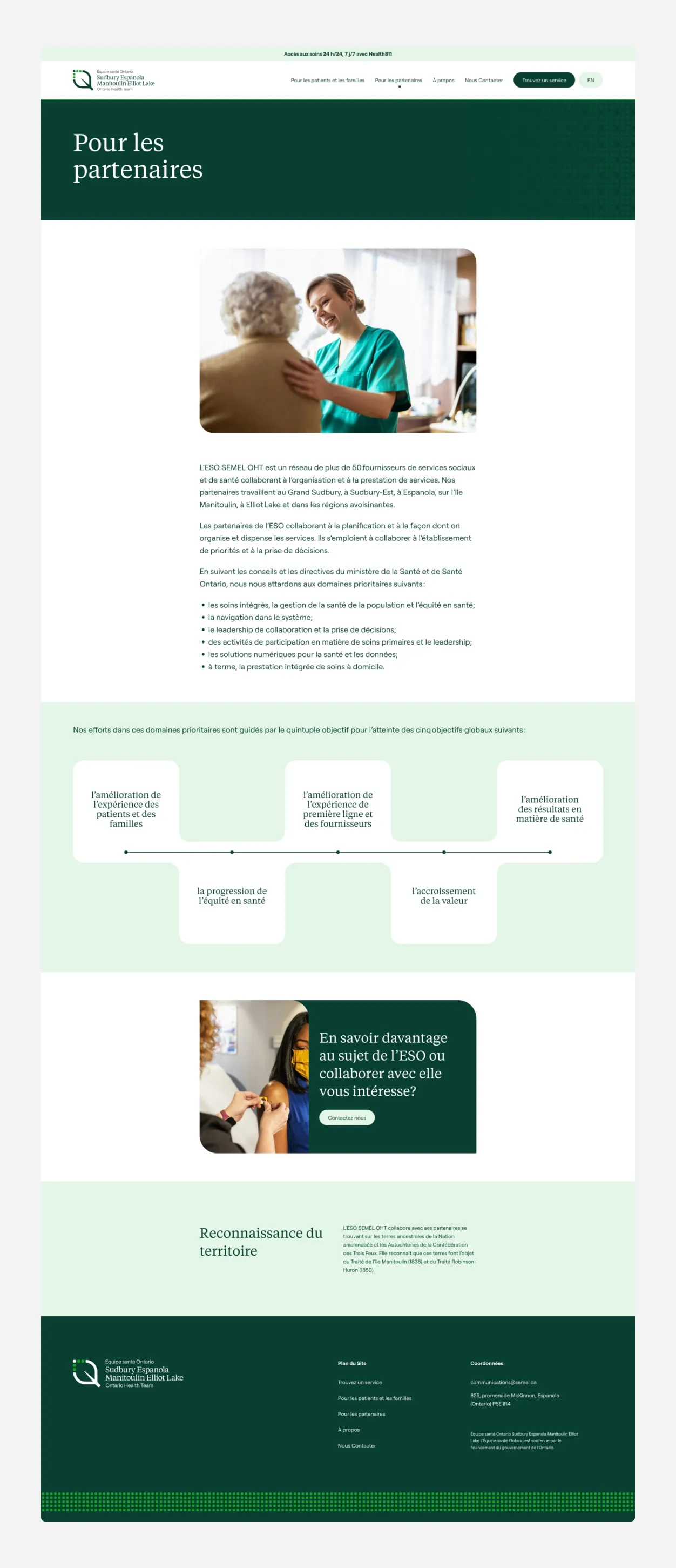 For Partners page on SEMEL OHT website