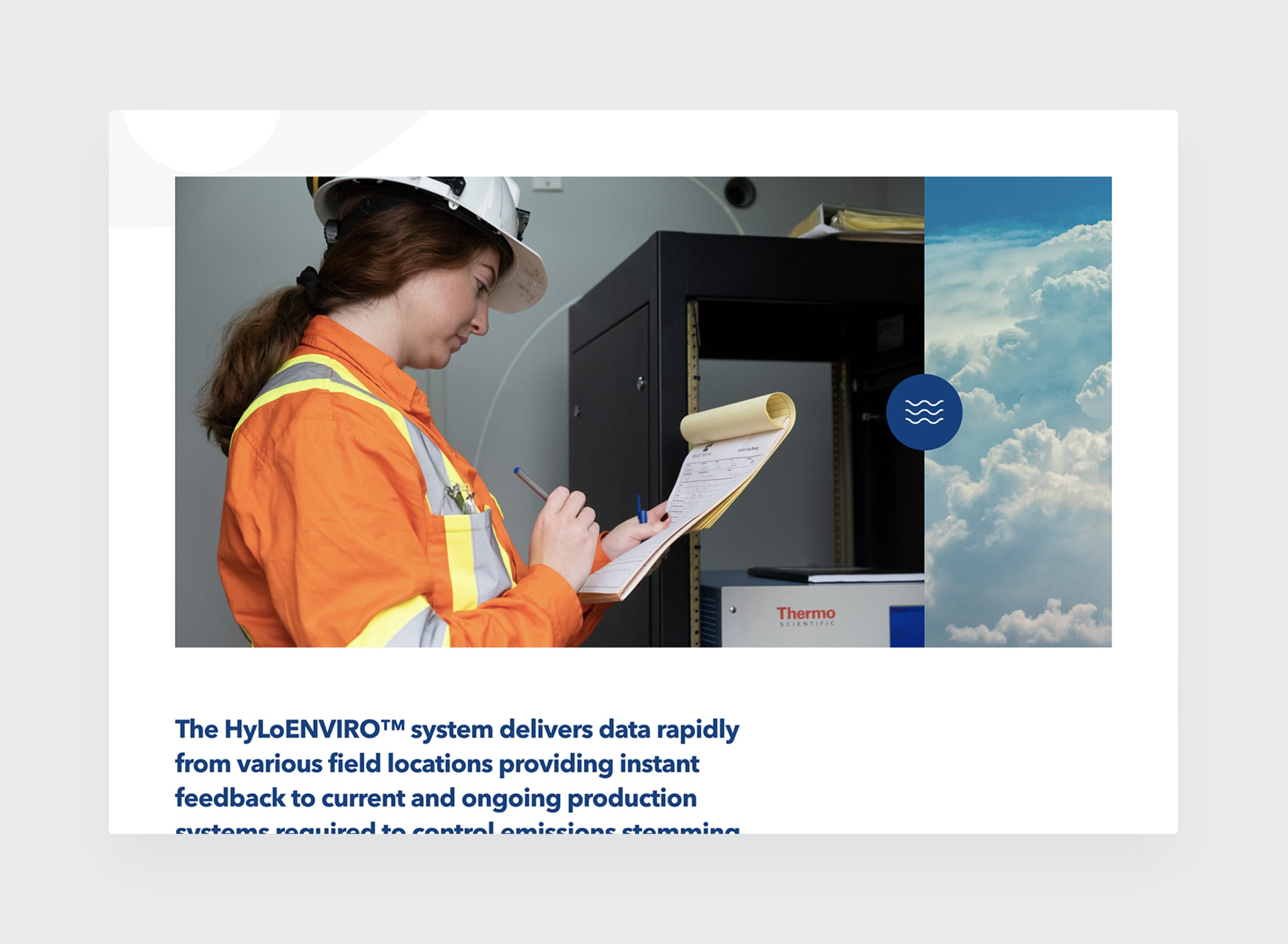 Panel from the FROSKR website's About page