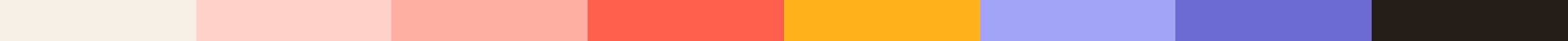 Colourful colour palette