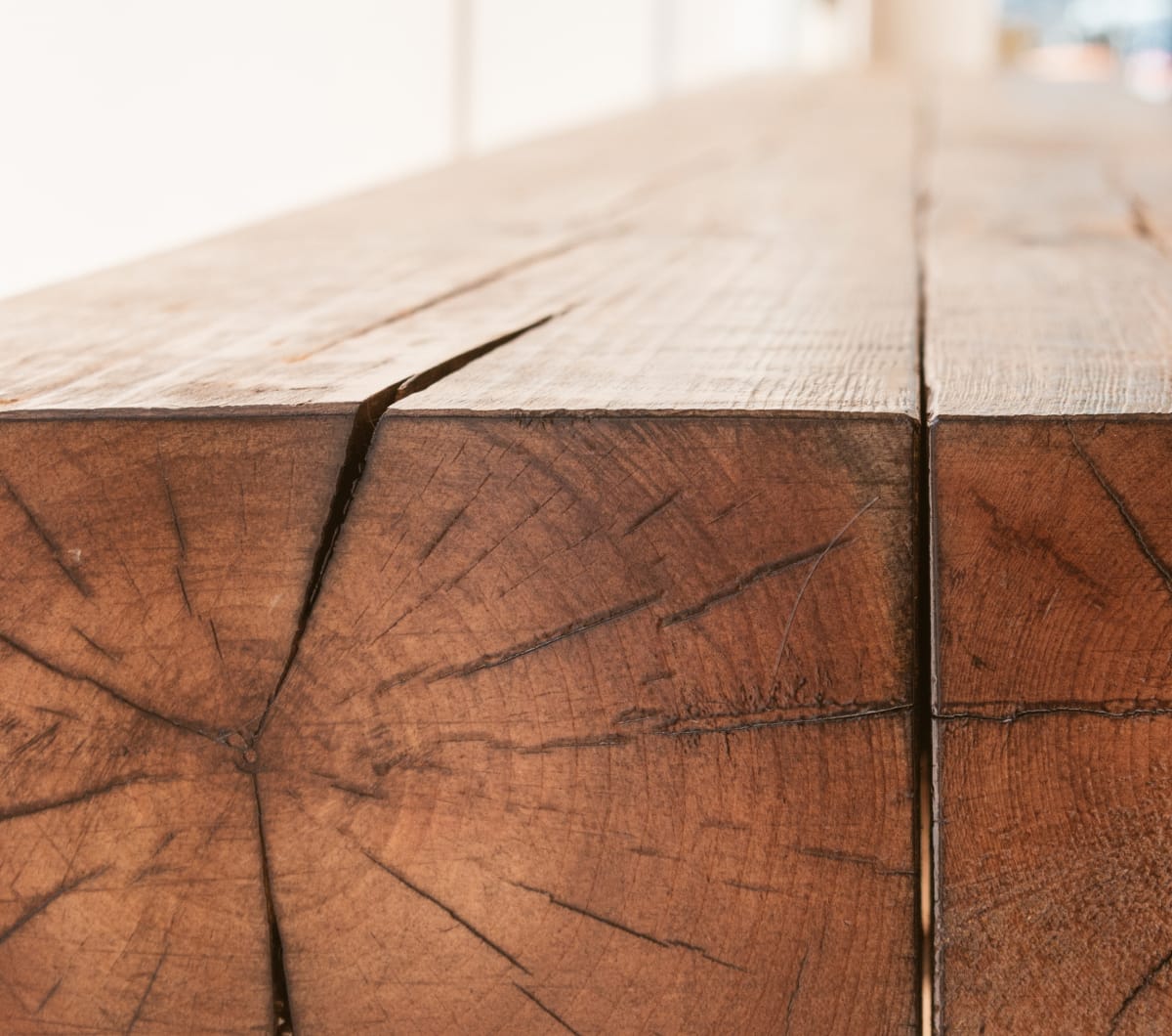 Wood artifact detail from Place des Arts