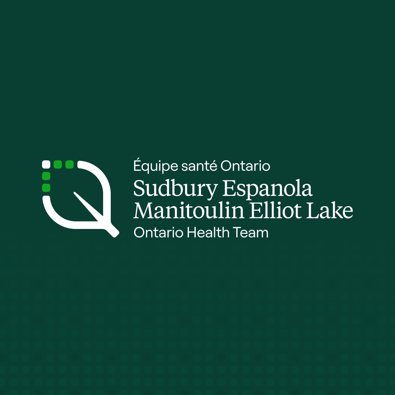 SEMEL OHT brand on green background with dot pattern fading off edge