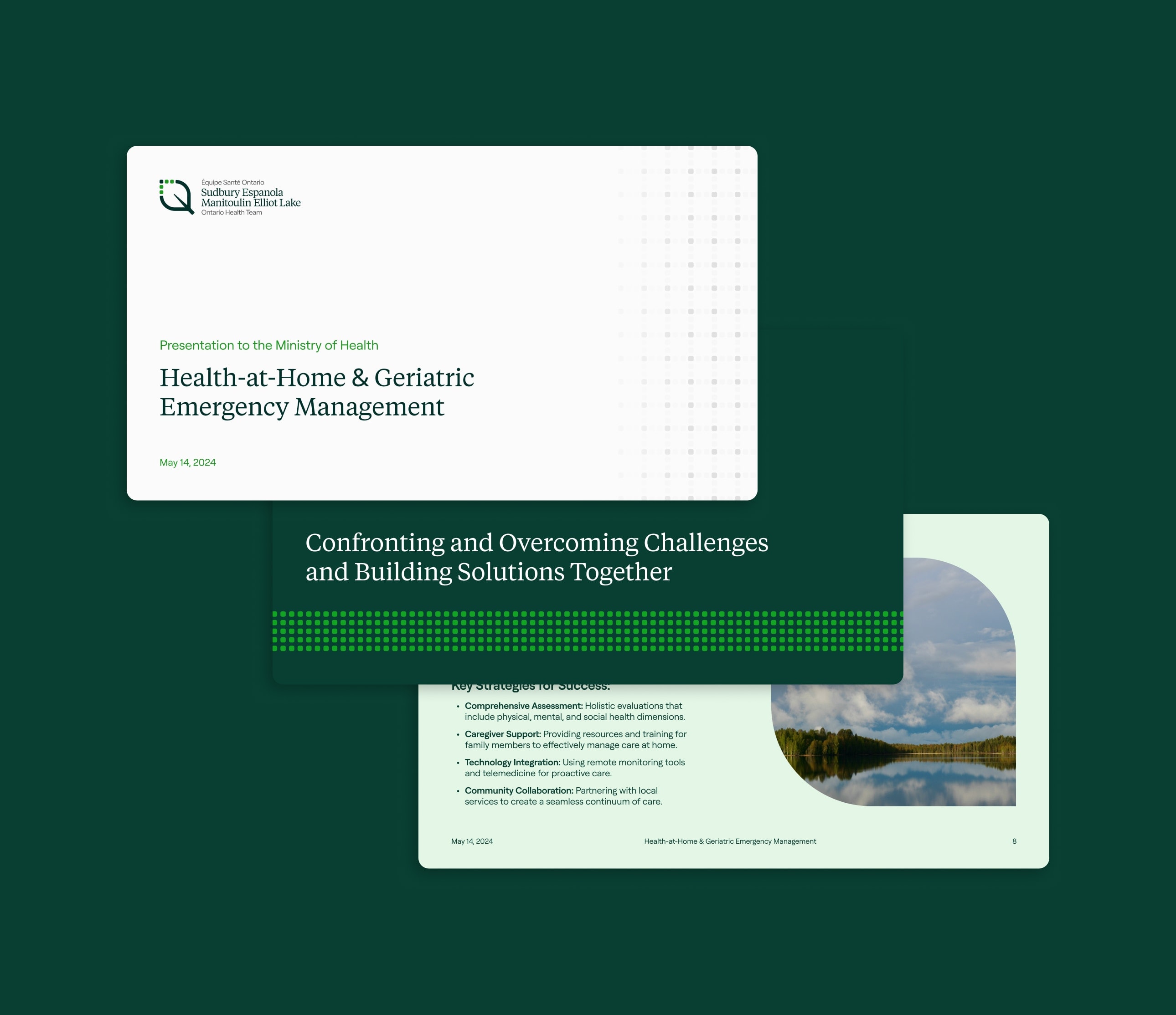SEMEL OHT branded presentation slide deck