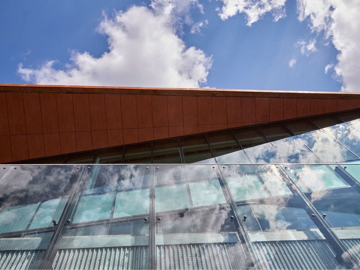 Architectural elements at Place des Arts