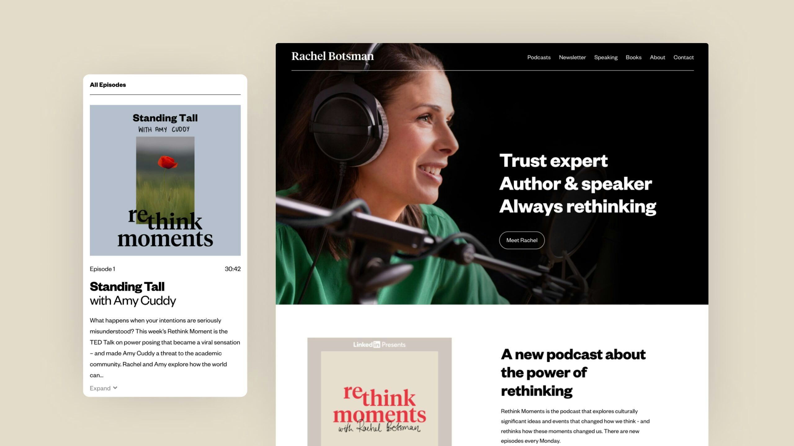 Rachel Botsman launches new website and announces podcast series on new LinkedIn Podcast Network